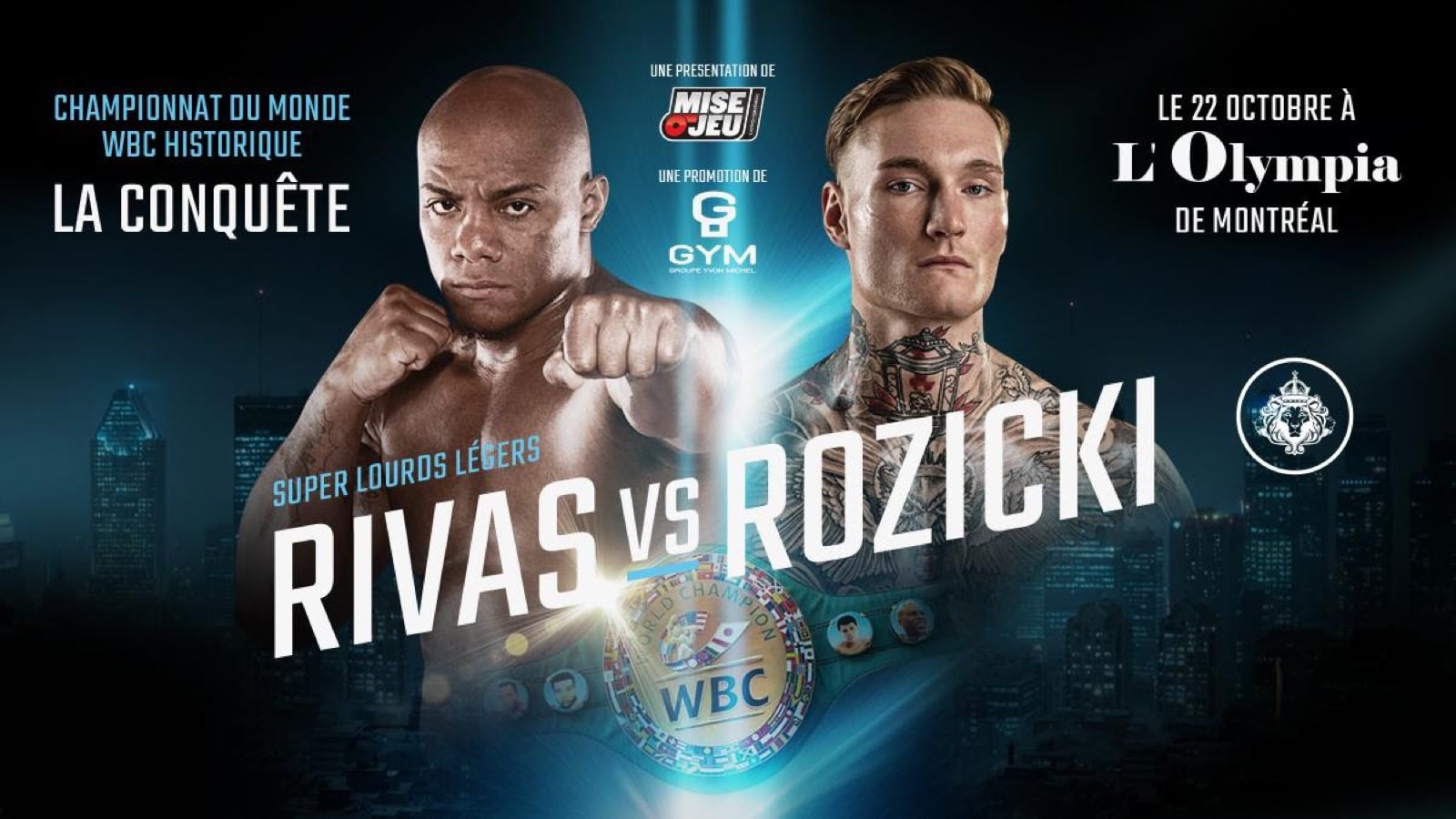 Rivas vs Rozicki - ESPN+, FITE TV - Oct 22 - 7 pm ET