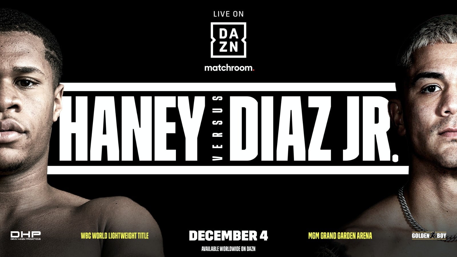 Haney vs Diaz - DAZN - Dec. 4 - 9 pm ET