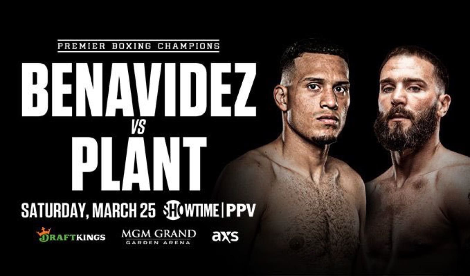 Benavidez vs Plant - FITE, Showtime - March 25 - 9 pm ET