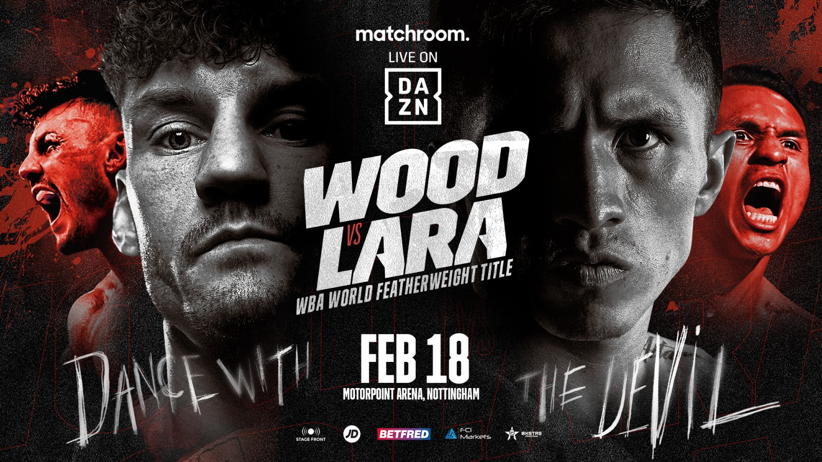 Wood vs Lara - DAZN - Feb. 18 - 2 pm ET