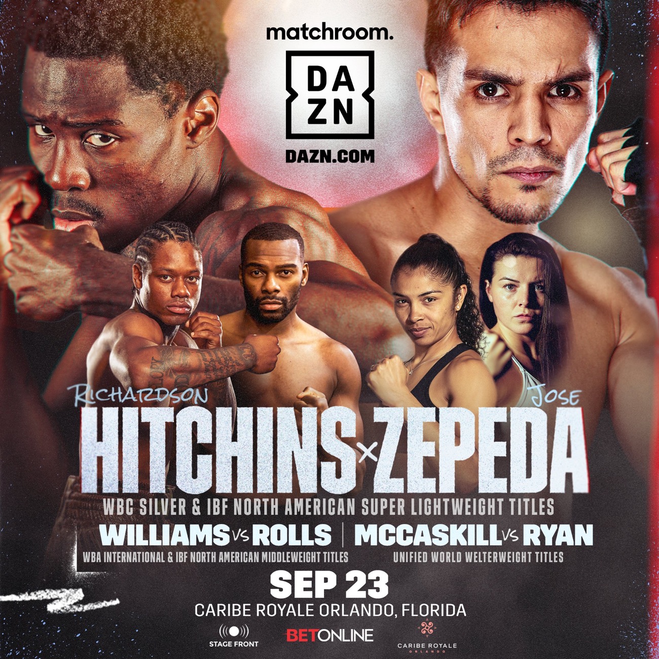 Tonight: Hitchins vs Zepeda - DAZN - Sept. 23 - 9 pm ET