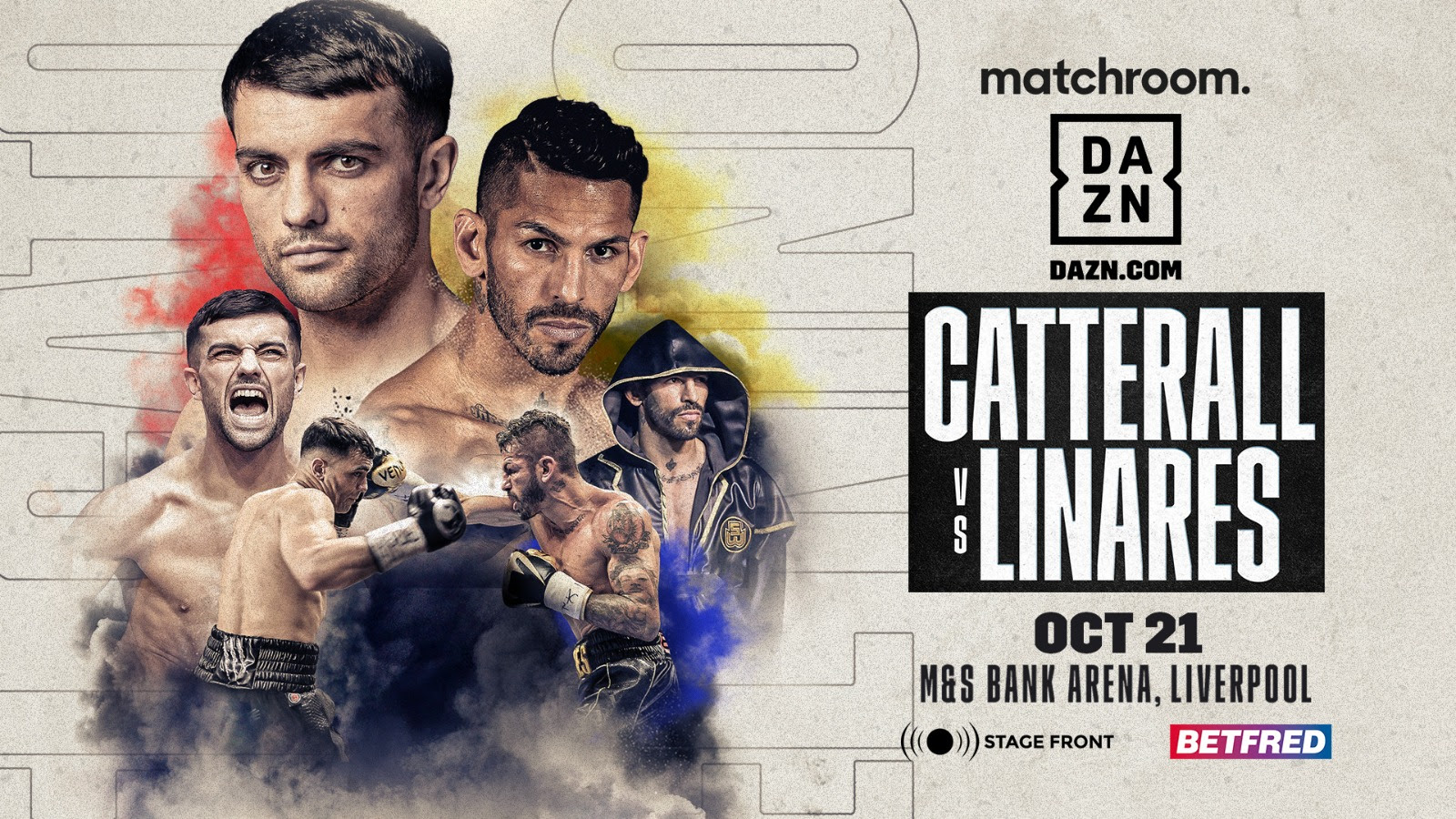 Catterall vs Linares - DAZN - October 21 - 2 pm ET