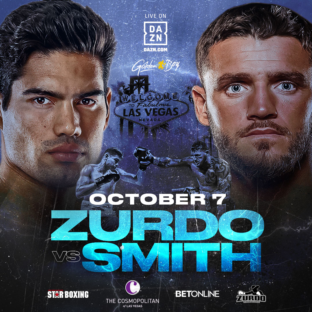 Zurdo Ramirez vs Joe Smith - DAZN - October 7 - 9 pm ET