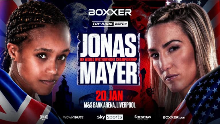 Mayer vs. Jonas - ESPN+ - January 20 - 2 pm ET