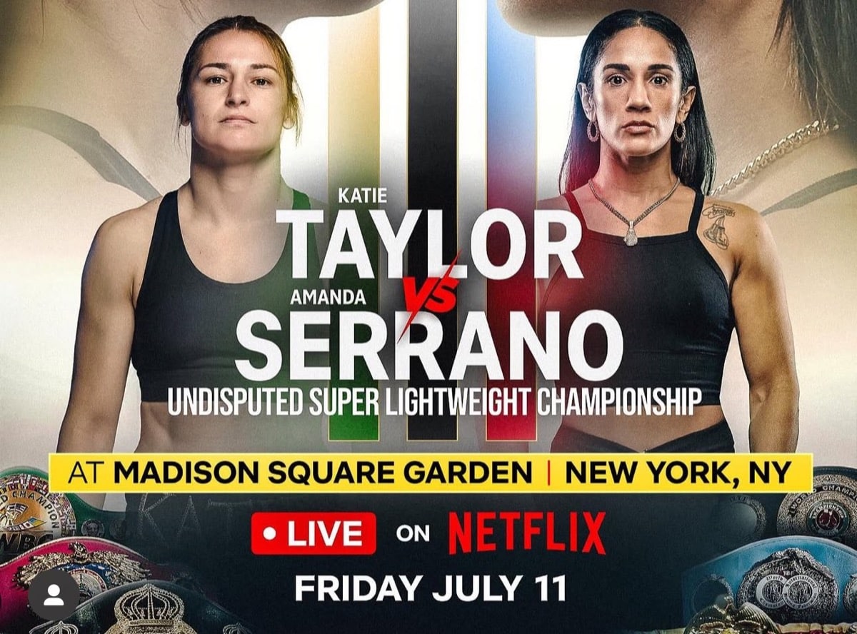 How To Watch Taylor vs. Serrano 3: D– Start Time, Fight Card, and How to Watch