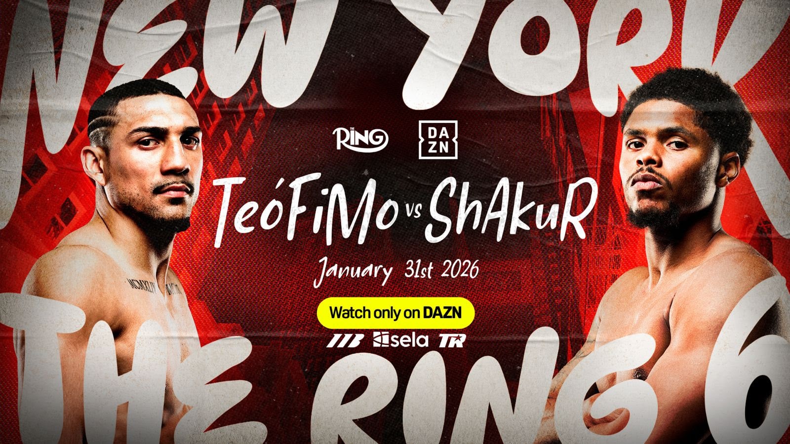 How to Watch: Teofimo Lopez vs Shakur Stevenson – The Ring 6, New York (31 January 2026)